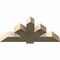 Ekena Millwork Redmond Rough Sawn Timber Gable Bracket, Douglas Fir, 48"W x 22"H x 6"D x 6"F, 11/12 Pitch GBW048X22X0606RED00RDF - alternate 5